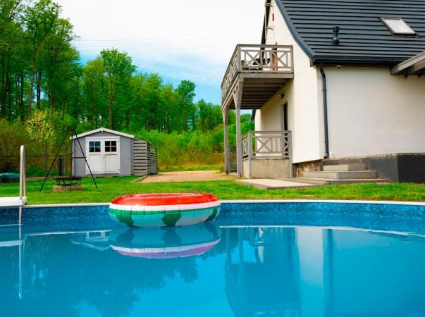 Las, Woda I Przygoda - Dom Z Sauna I Basenem Choczewo Экстерьер фото